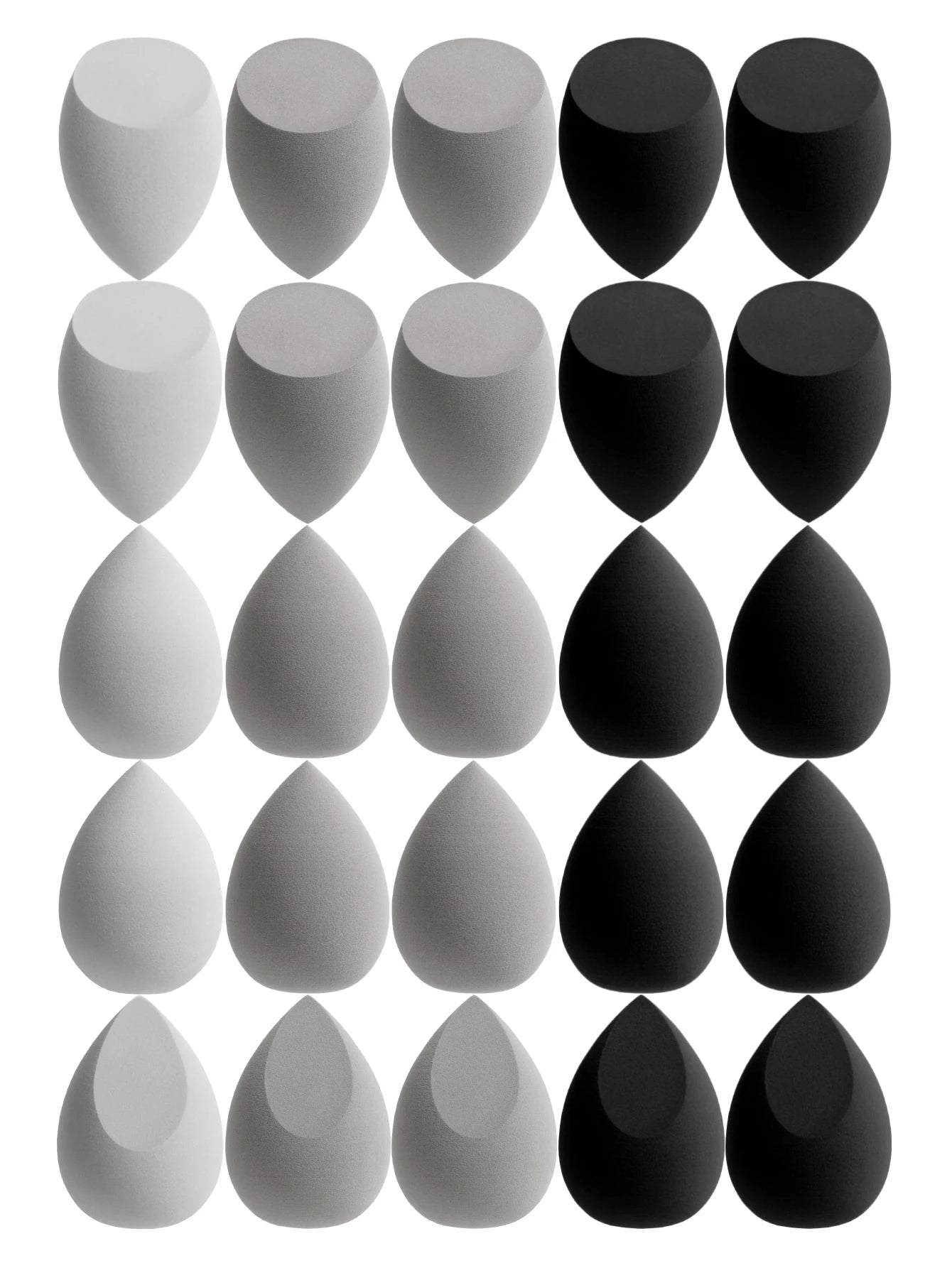 25 - Piece Beauty Sponge Set – Multicolor Makeup Blenders for Flawless Finish - CosmétiquebyLyria