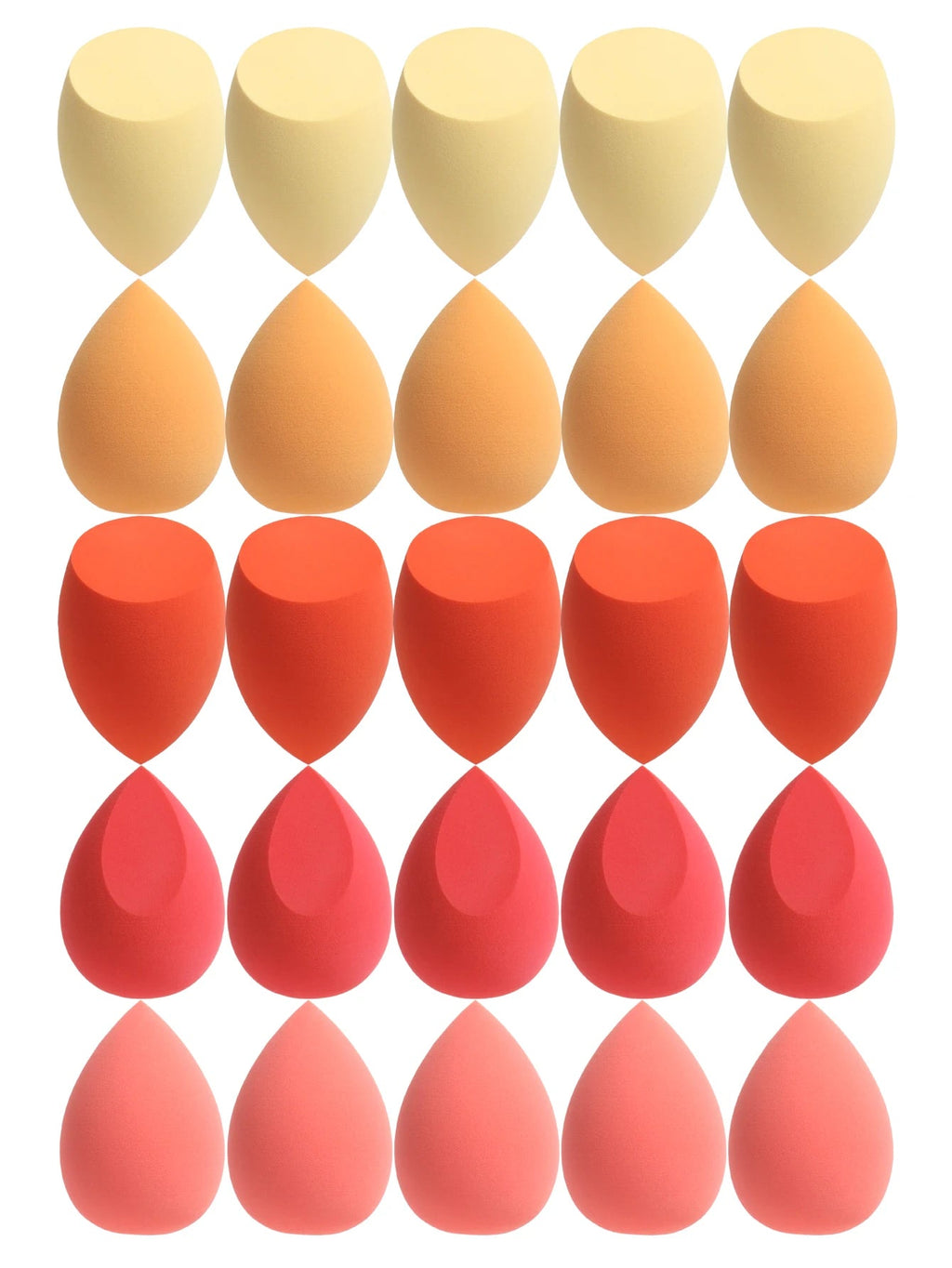 25 - Piece Beauty Sponge Set – Multicolor Makeup Blenders for Flawless Finish - CosmétiquebyLyria