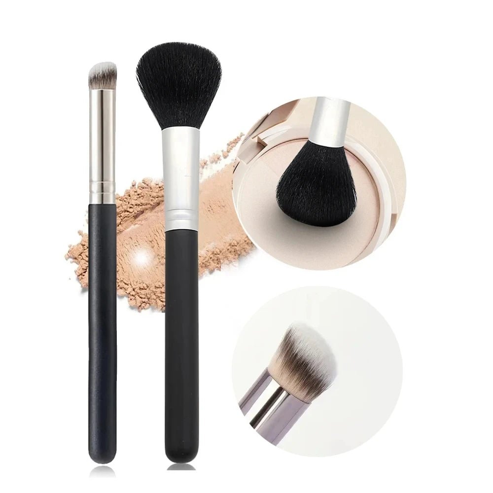 Contour & Foundation Brush – Soft Bristles for Flawless Blending - CosmétiquebyLyria