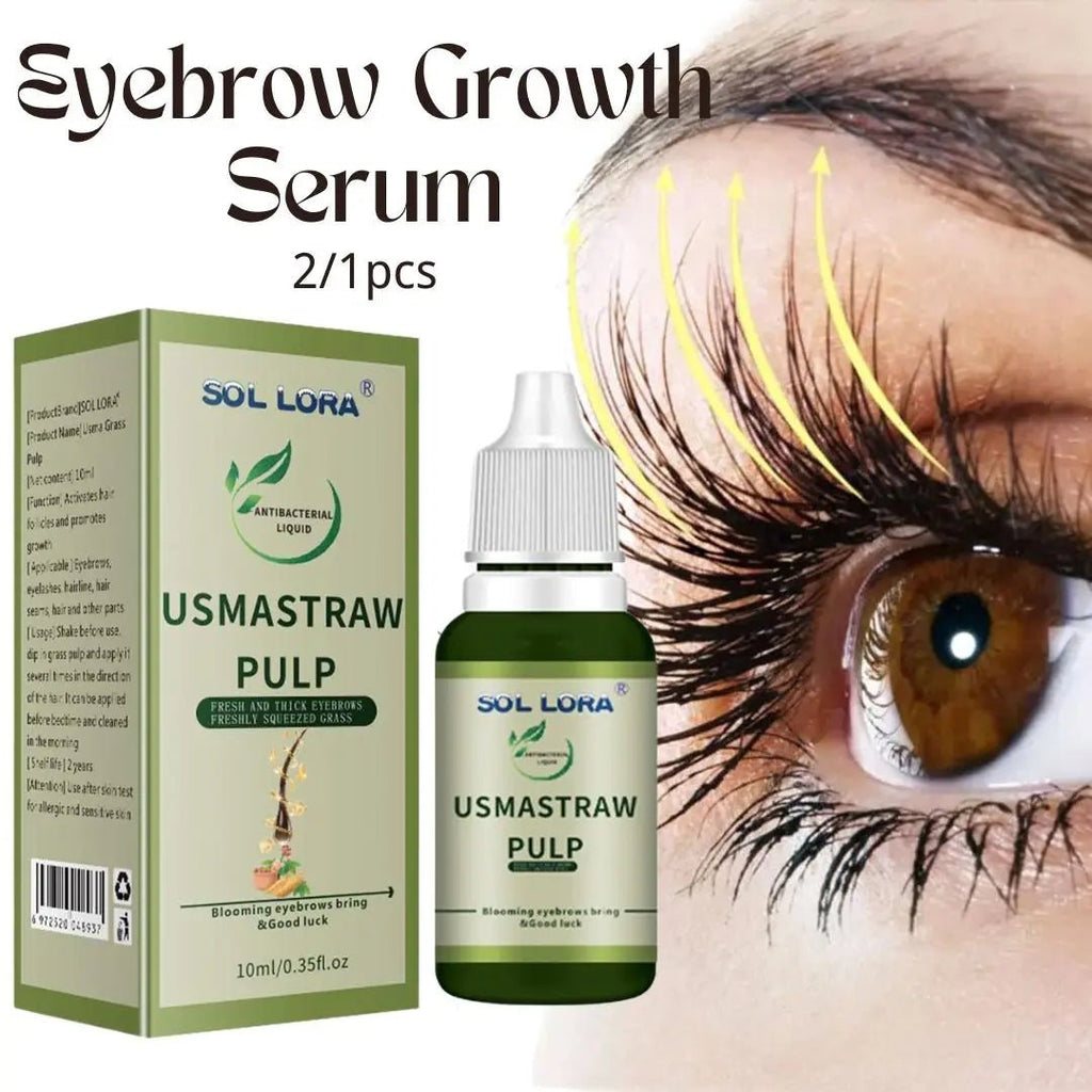 Eyelash & Eyebrow Growth Serum – Strengthens, Nourishes & Promotes Thicker Lashes - CosmétiquebyLyria