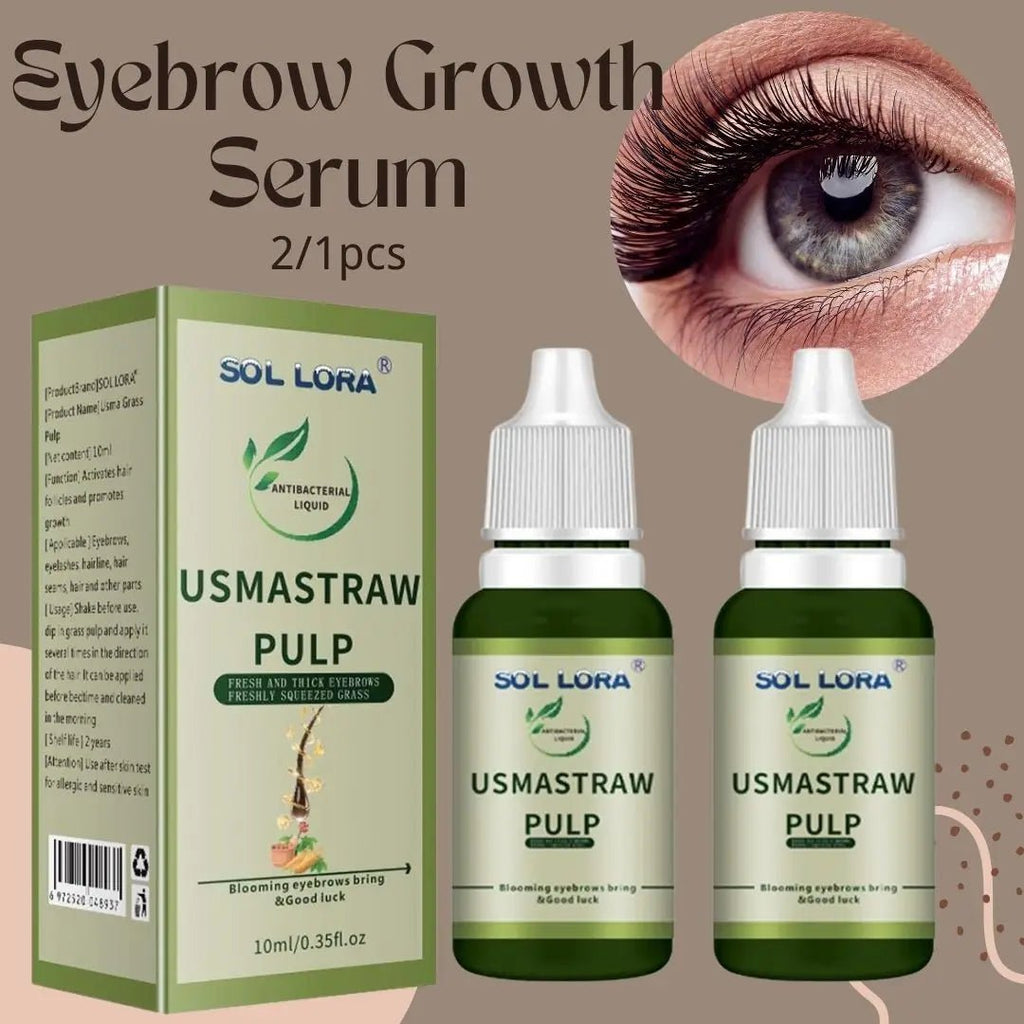 Eyelash & Eyebrow Growth Serum – Strengthens, Nourishes & Promotes Thicker Lashes - CosmétiquebyLyria
