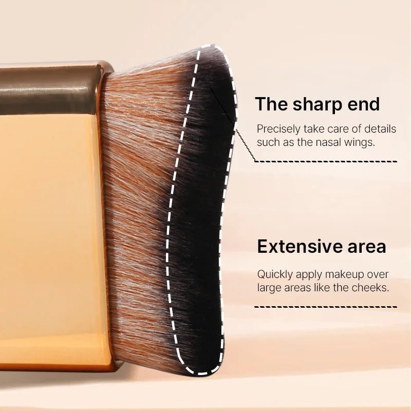 Premium Contour & Foundation Brush – Soft Dense Bristles for Flawless Blending - CosmétiquebyLyria
