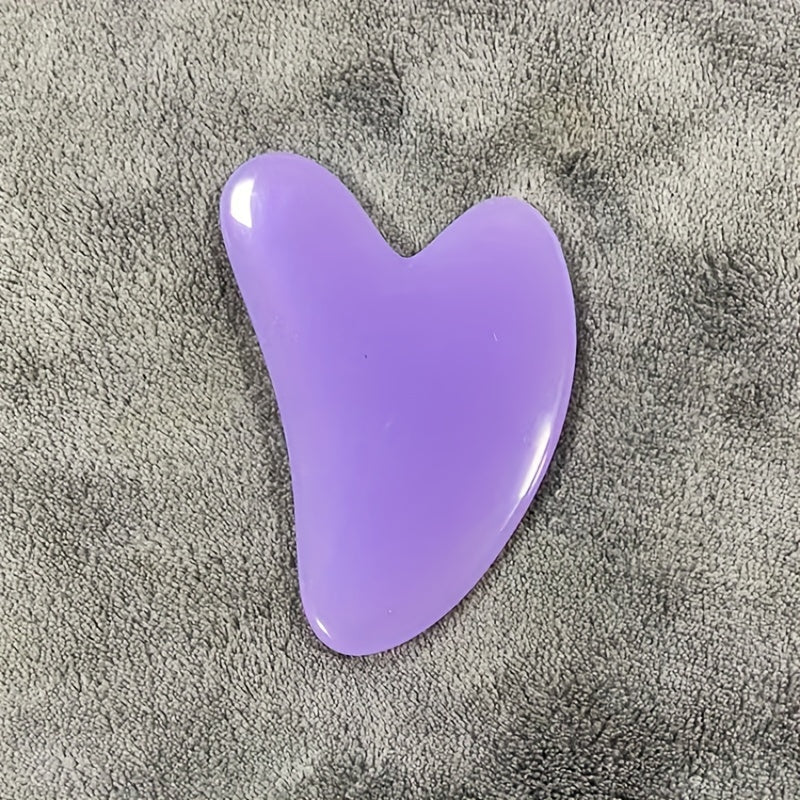 Rose Quartz Gua Sha – Heart - Shaped Facial & Body Massage Tool - CosmétiquebyLyria