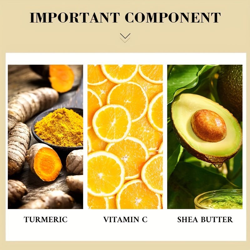 Turmeric & Vitamin C Face & Neck Cream Stick – Brightening & Moisturizing Skincare - CosmétiquebyLyria